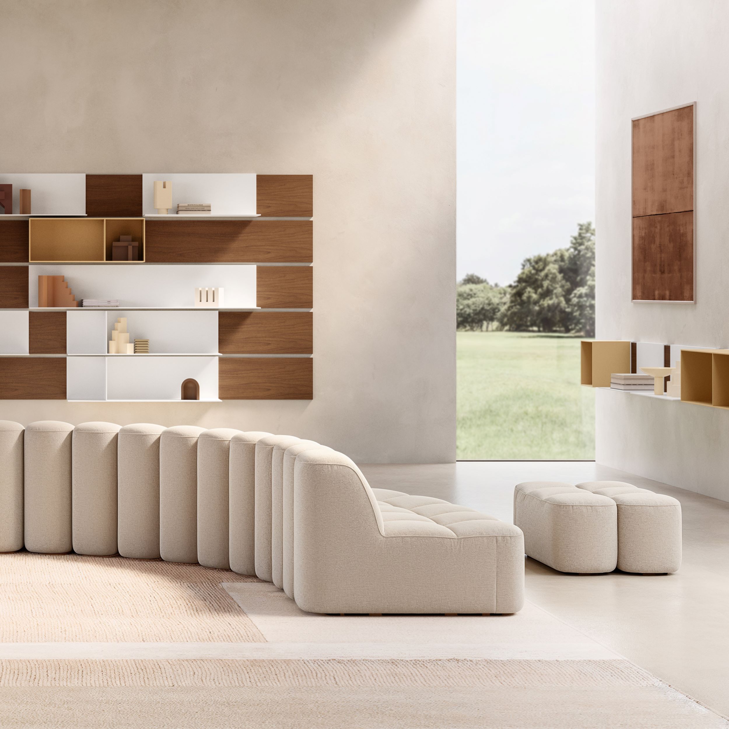 Bank en kasten van MDF Italia